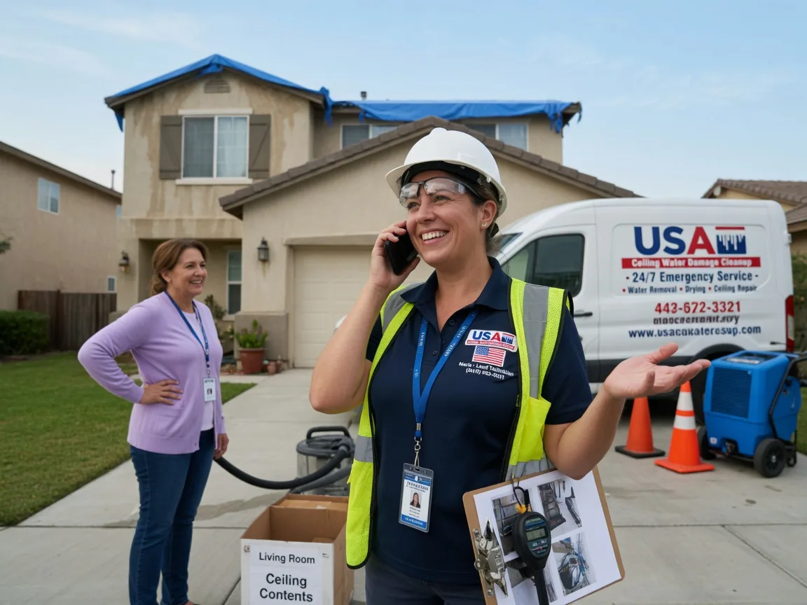 Ceiling Water Damage Restoration Kincheloe, MI FAQs